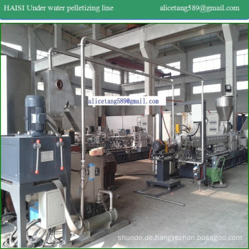 TPE plastic under water pelletizing machine